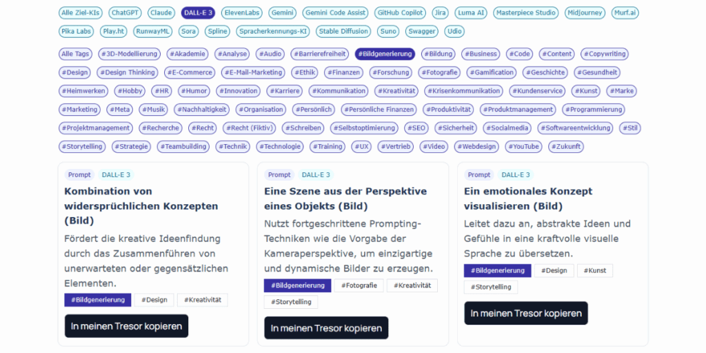 Kategorie auswählen