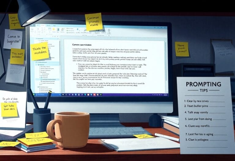 „Die Häufigsten Fehler Beim Prompten – Und Wie Du Sie Vermeidest“